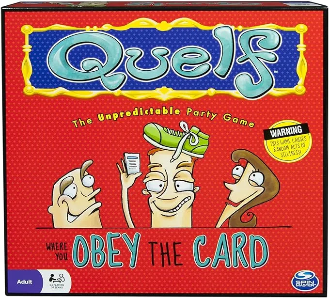 Quelf Board Game with New Cards