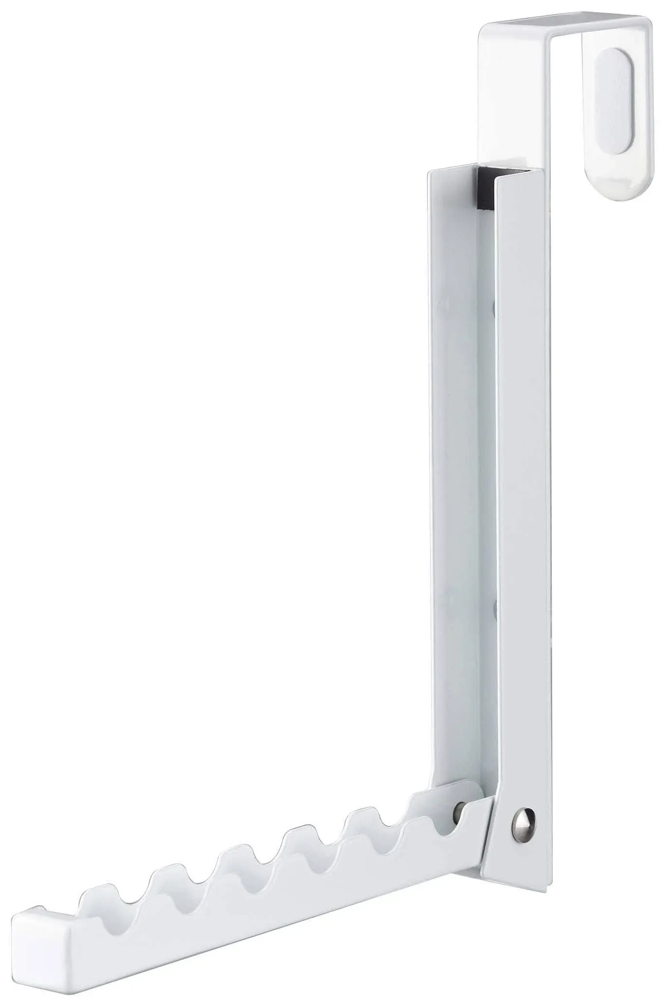 Yamazaki Home Smart Folding Over The Door Hook - White