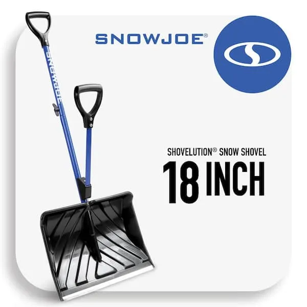 Snow Joe Shovelution Strain-Reducing Snow Shovel