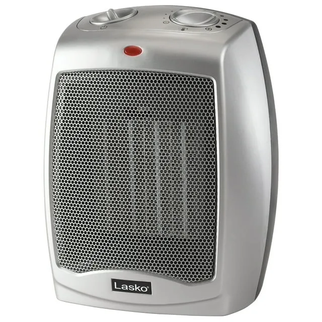 1500W Ceramic Heater with Adjustable Thermostat