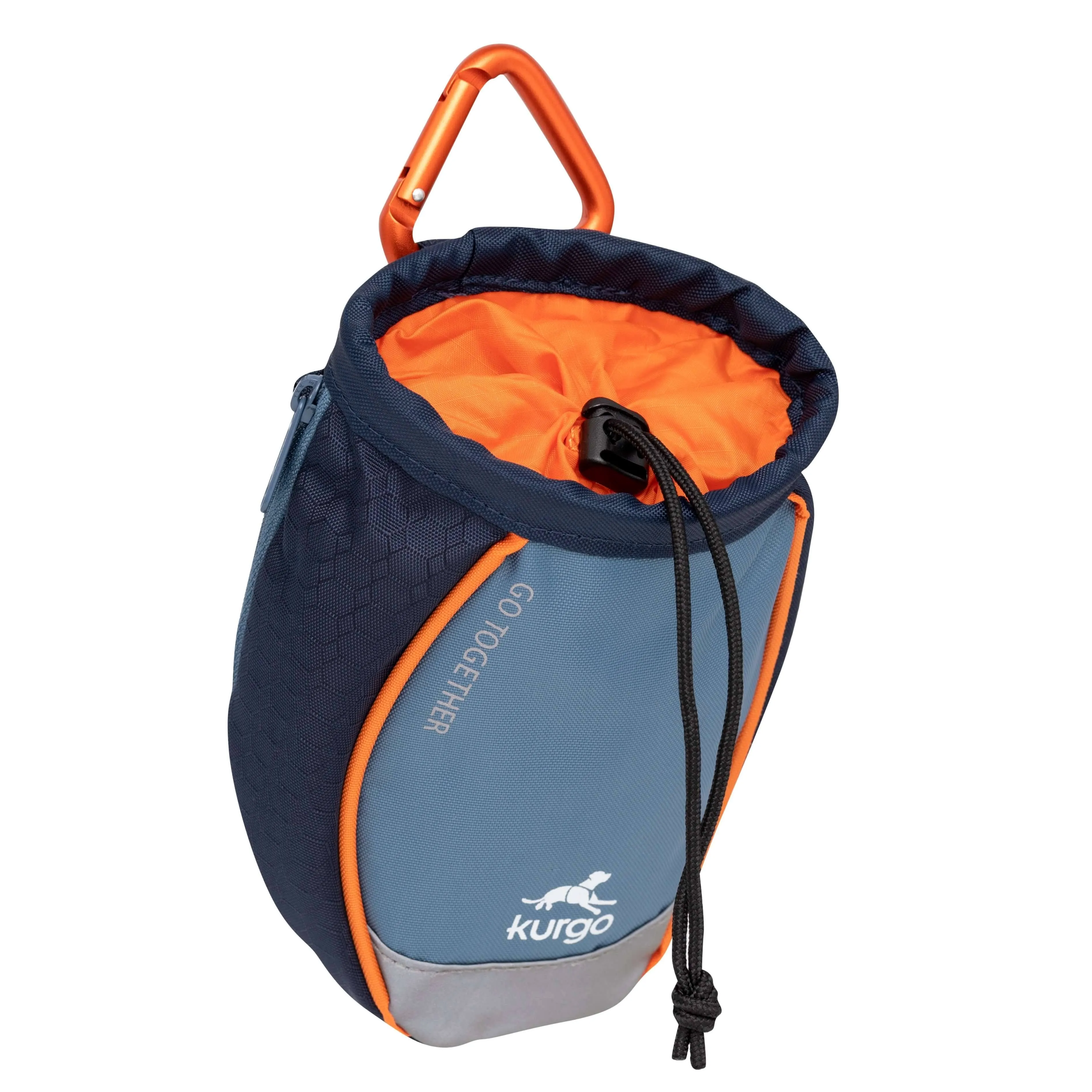 Kurgo Go Stuff-It Dog Treat Bag, Navy Blue