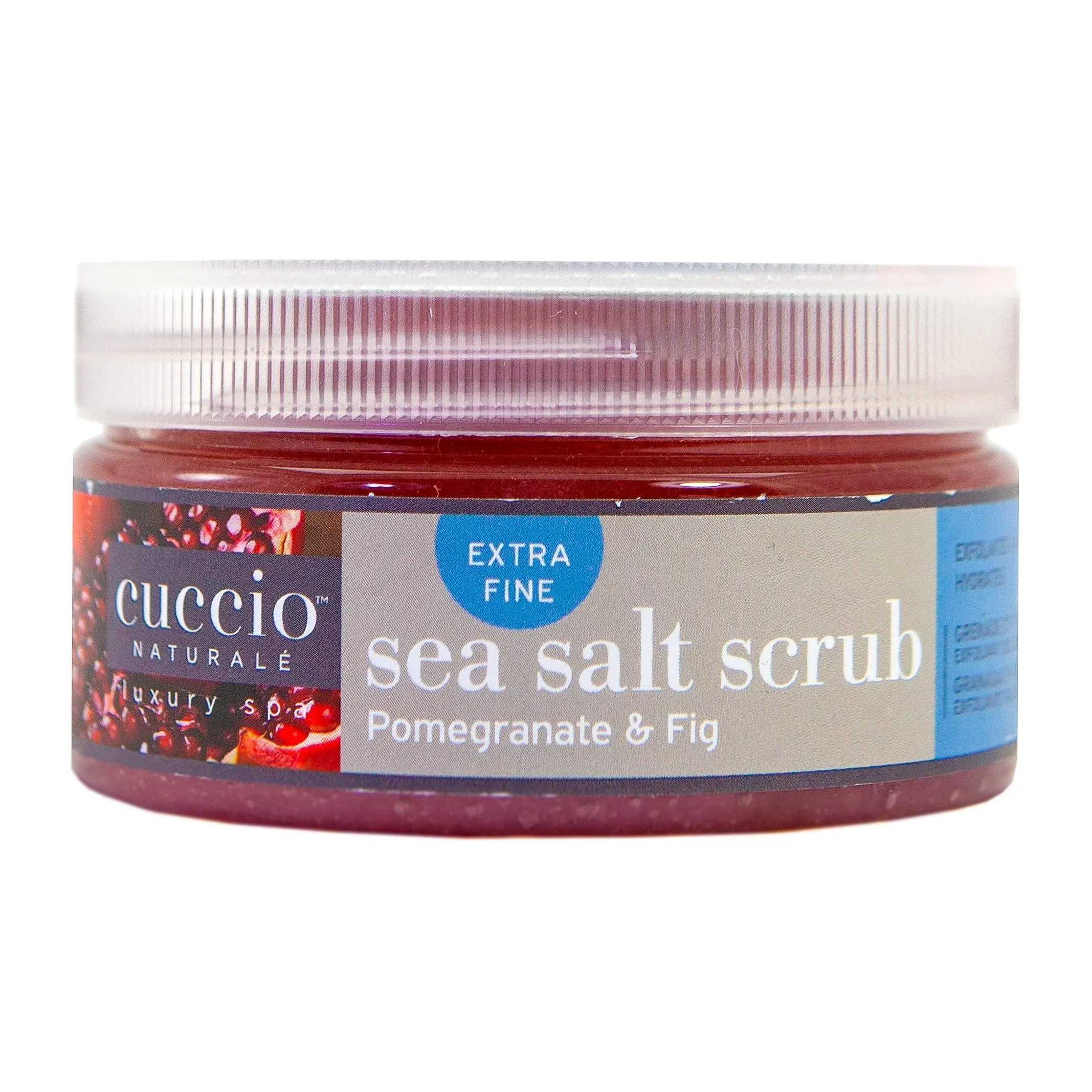 Cuccio Pomegranate & Fig Sea Salt Scrub 8 oz