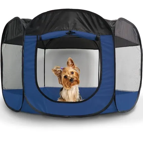 FurHaven Pet Playpen - Hunter Green (Small)