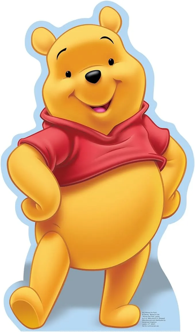 Cardboard People Winnie The Pooh Life Size Cardboard Cutout Standup - Disney's Winnie The Pooh