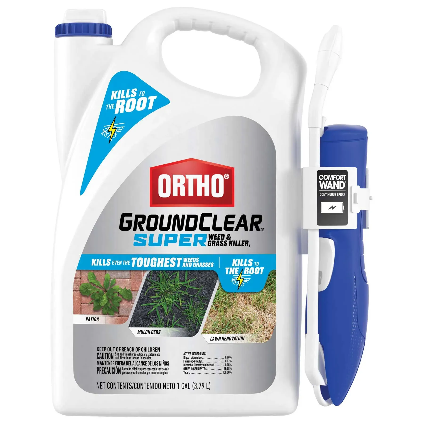 Ortho GroundClear Super Weed & Grass Killer - 1 Gallon