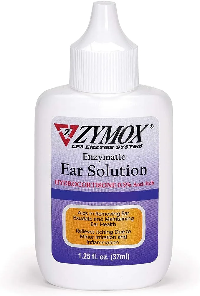 Zymox Ear Solution with Hydrocortisone