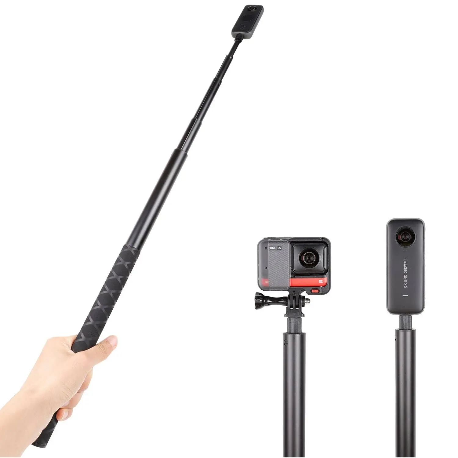 PellKing Long 77inch Invisible Selfie Stick for Insta360 One X3 X2 x Insta360 One