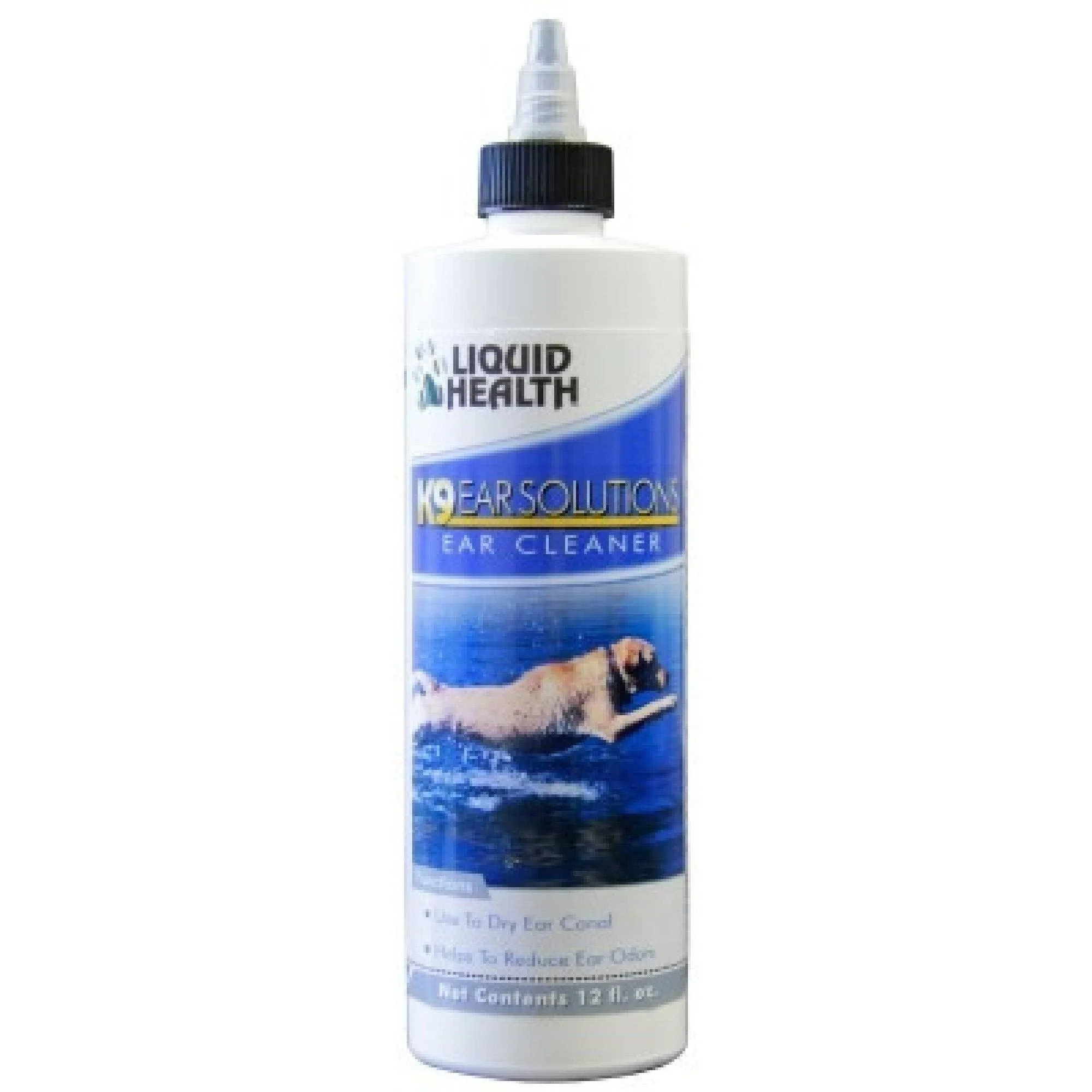 Liquid Health for Animals K9 Ear Solutions 12 oz Liquid