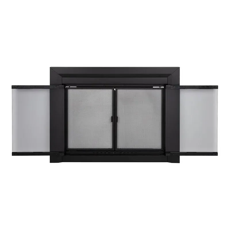 Pleasant Hearth CL-3001 Carlisle Medium 37.50&#034; x 31&#034; Fireplace - Black