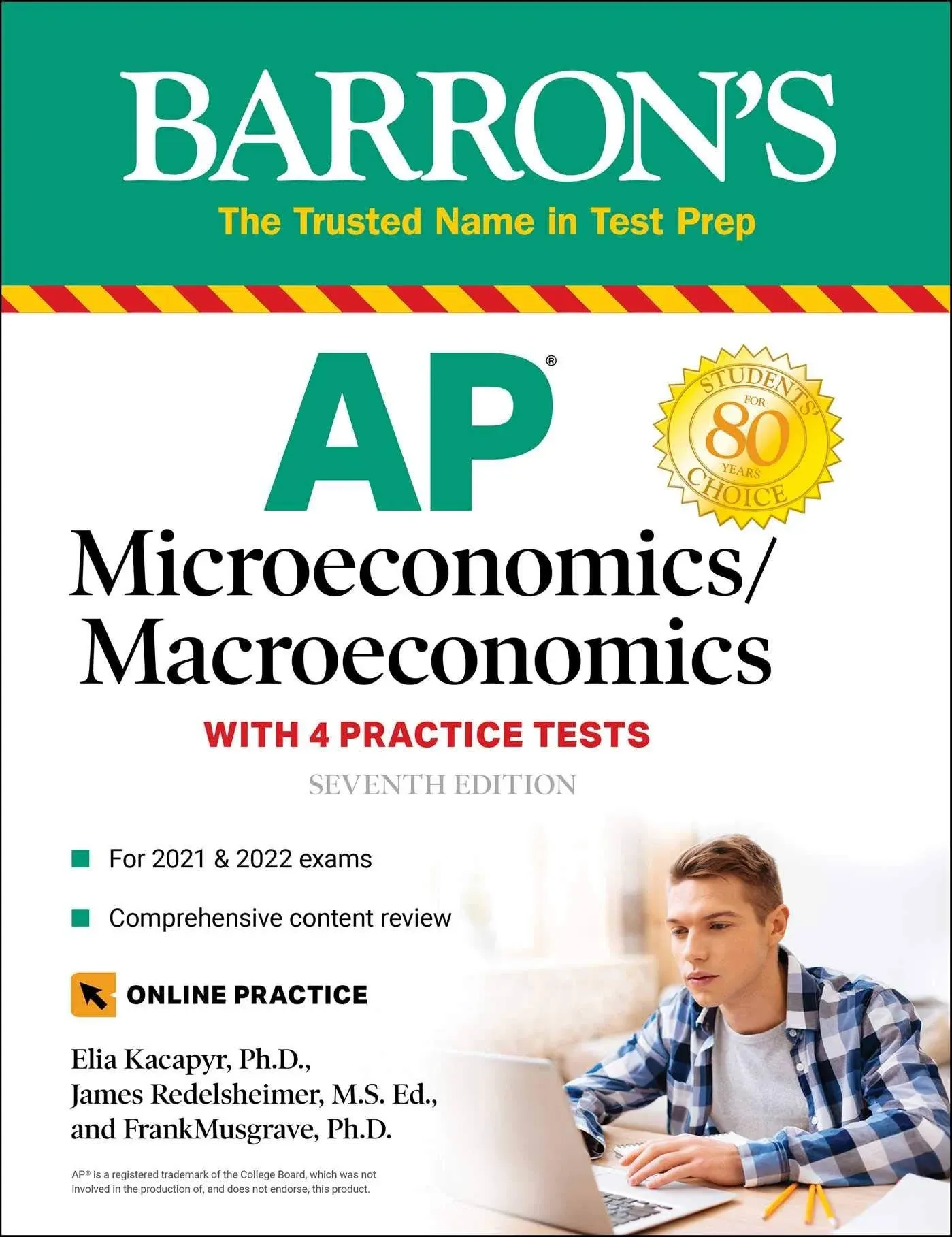 AP Microeconomics/Macroeconomics: 4 Practice Tests + Comprehensive Review + Online Practice [Book]