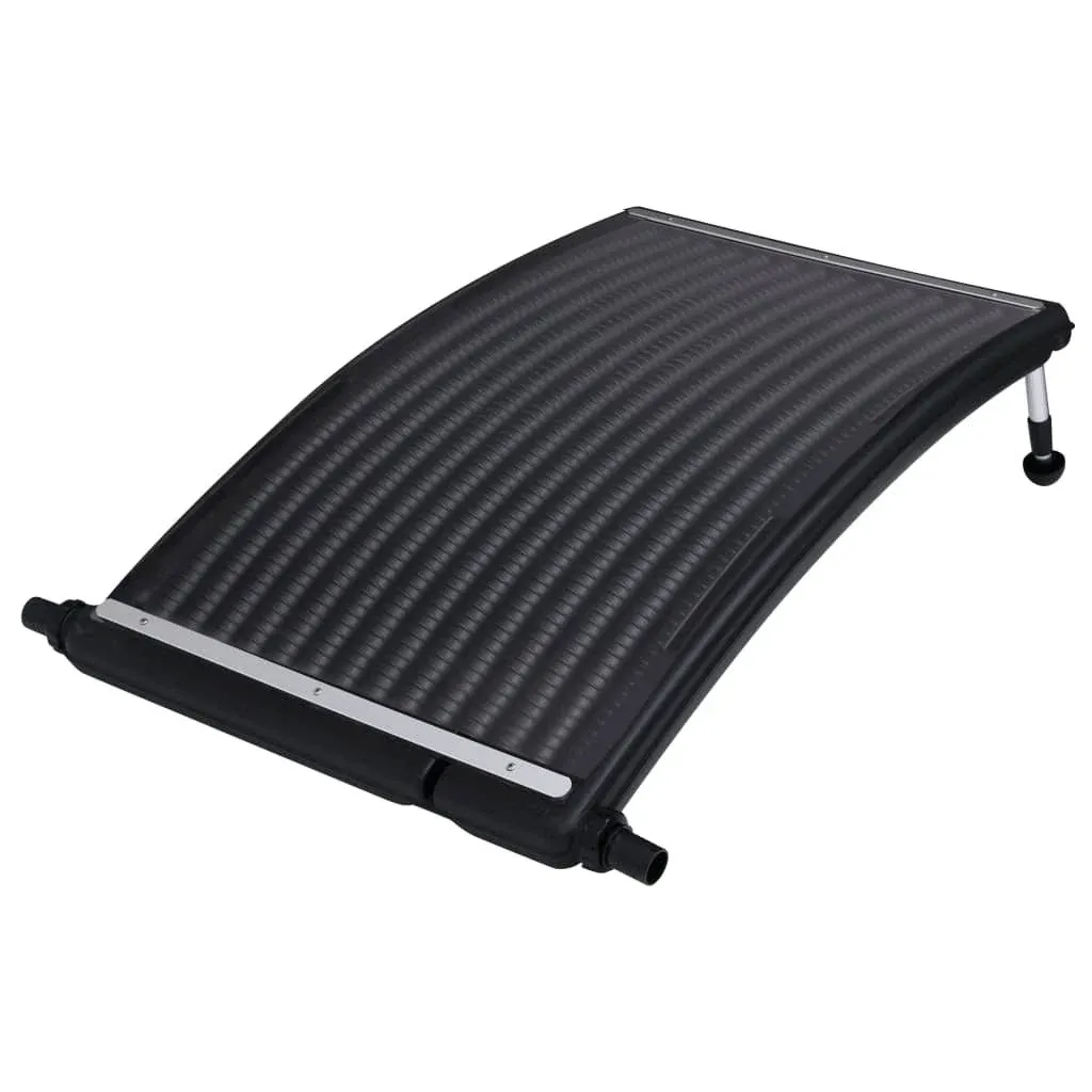 Tidyard 2 Piece Curved Pool Solar Heat Panels with Adjustable Legs Above T7K3