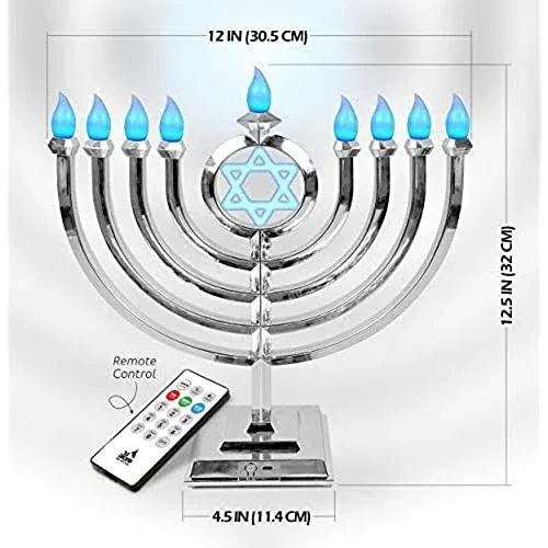 Ner Mitzvah LED Menorah Classic Electric