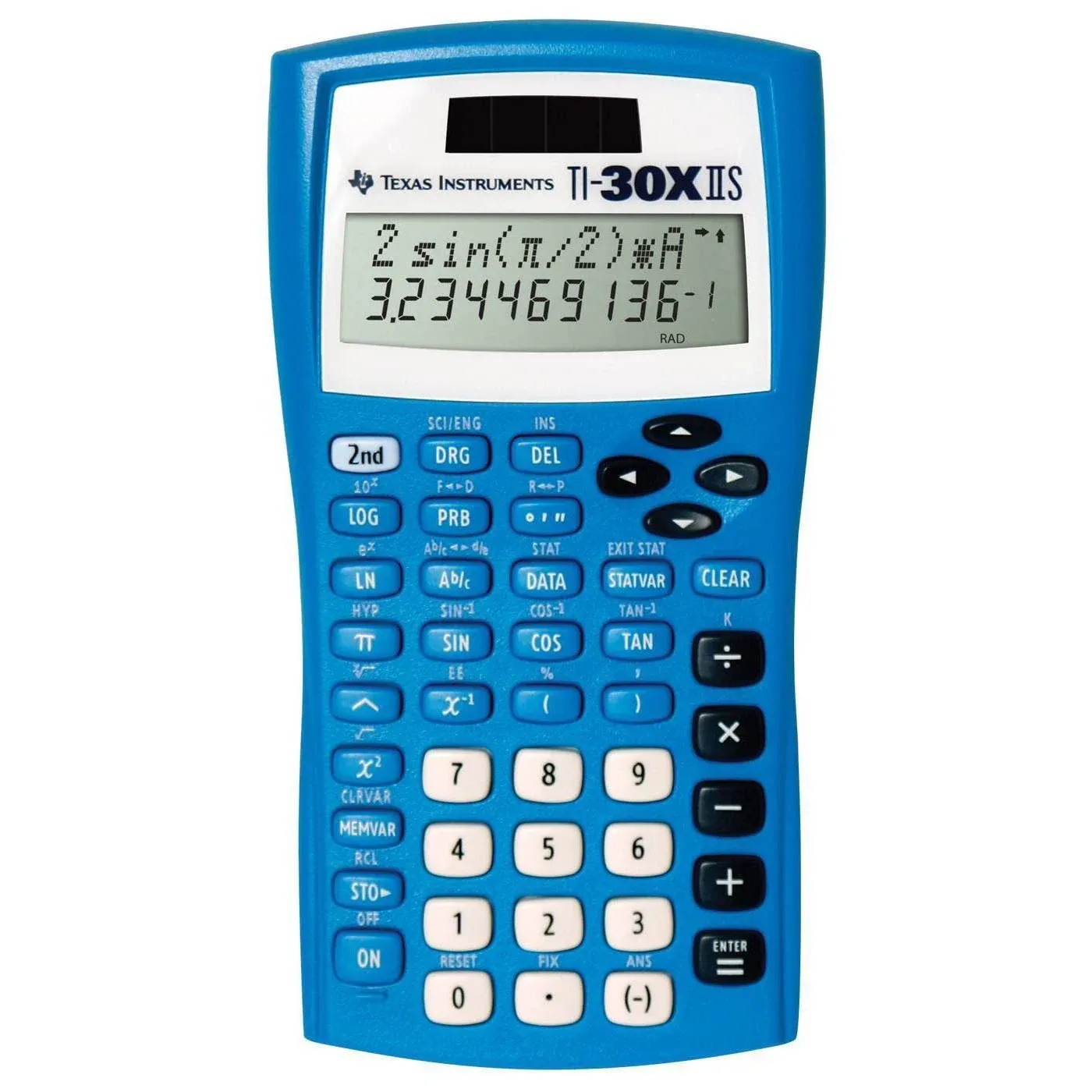 Texas Instruments Ti-30xiis Scientific Calculator - Blue