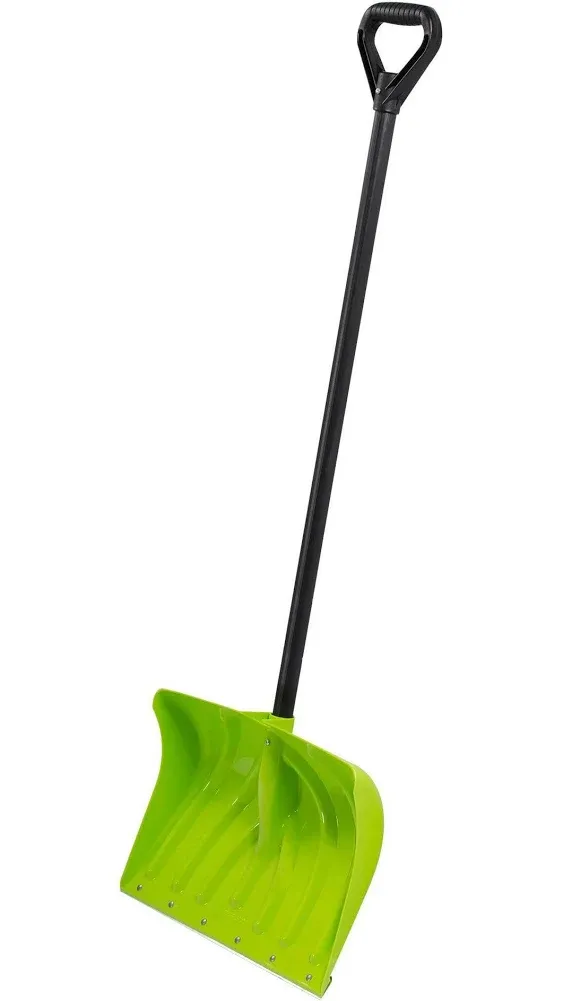 Suncast 18&#034; Winter Snow Shovel with Wear Strip - Lime - Brand New