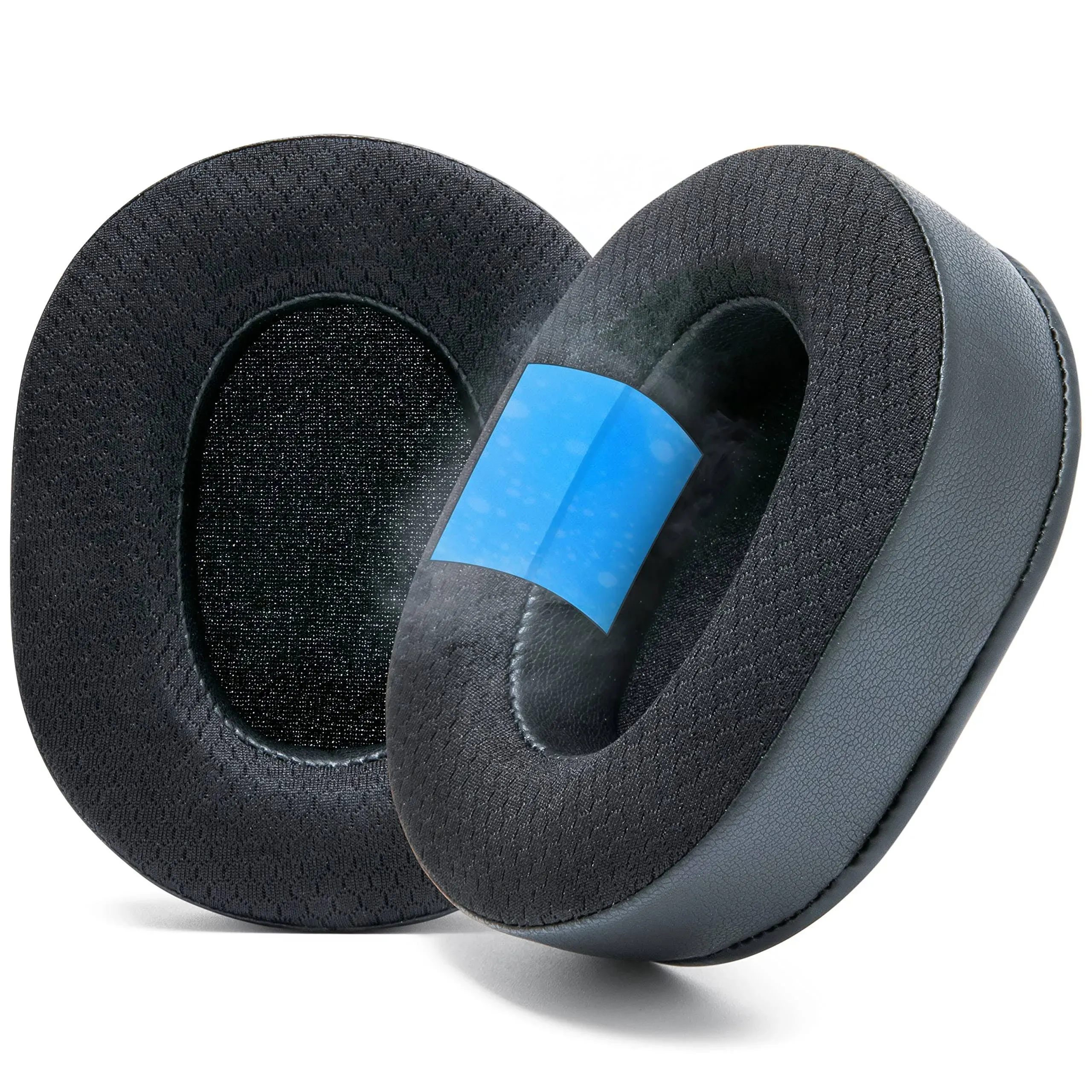 WC Freeze Blackshark - Cooling Gel Earpads for 2020-2022 Razer Blackshark V2 & V2 Pro (Does Not Fit 2023 Model) by Wicked Cushions - Boost Comfort, Thickness, & Sound Isolation | 90's Black