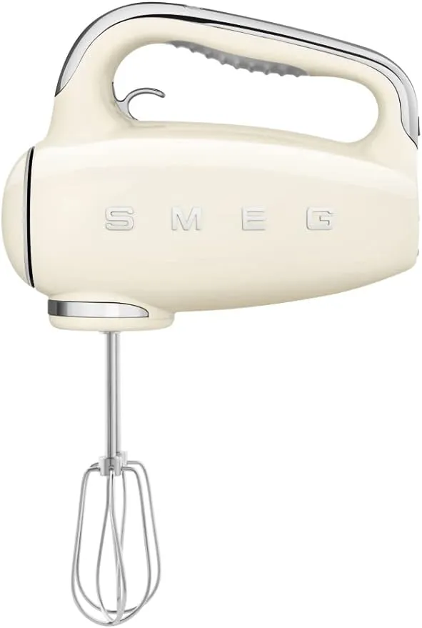 Smeg Hand Mixer Retro Style Cream