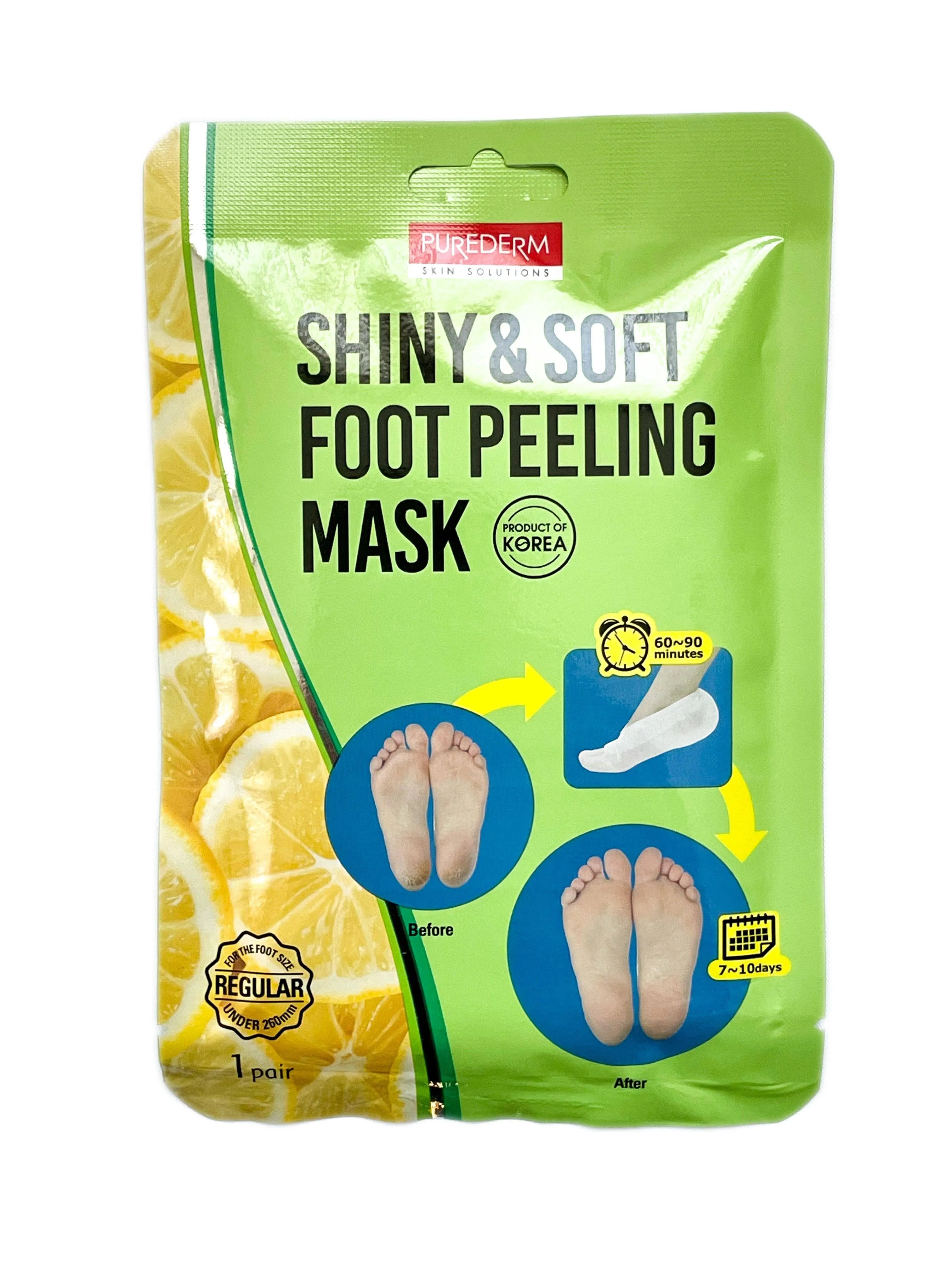 PUREDERM Shiny & Soft Foot Peeling Mask (1 Pair)