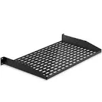 Pyle PLRSTN14U 1U Server Rack Shelf Universal Device Rack Mounting Tray