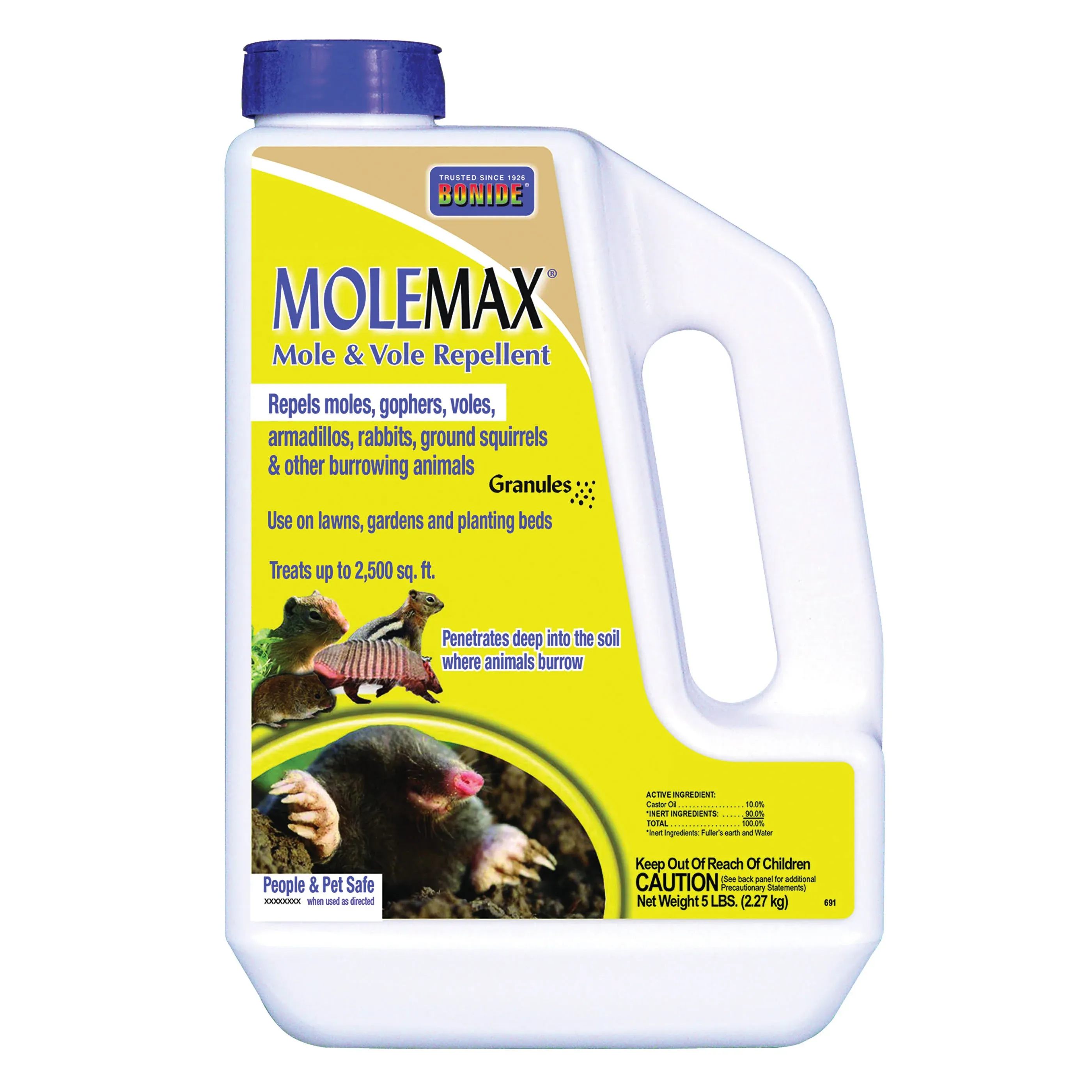 Bonide MoleMax Mole and Vole Repellent Granules