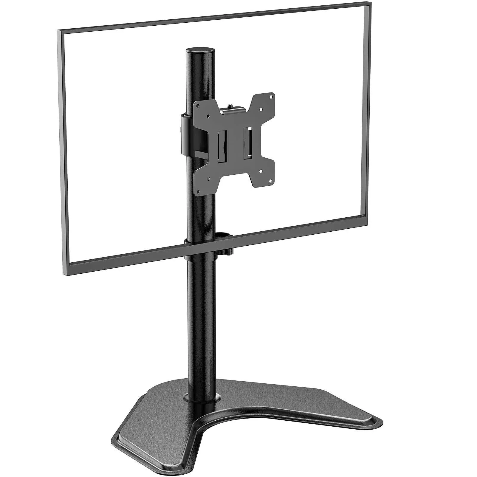 WALI Free Standing Single LCD Monitor 13&#034;-32&#034; Adjustable Desk Mount