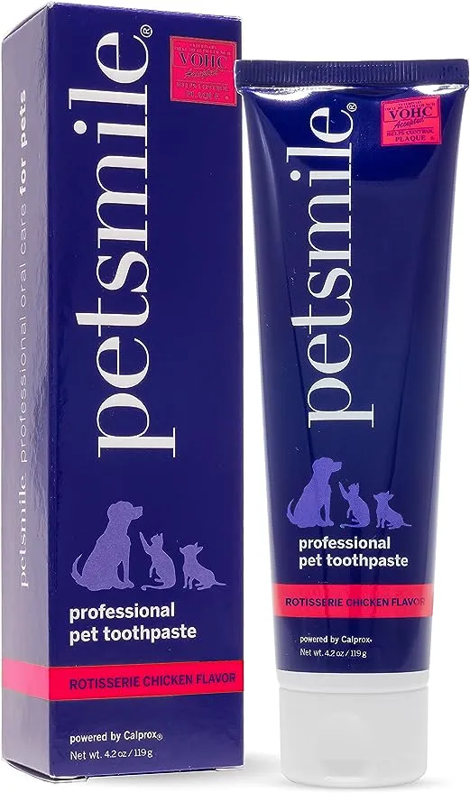 Petsmile Professional Rotisserie Chicken Flavor Dog Toothpaste, 4.2-oz Tube