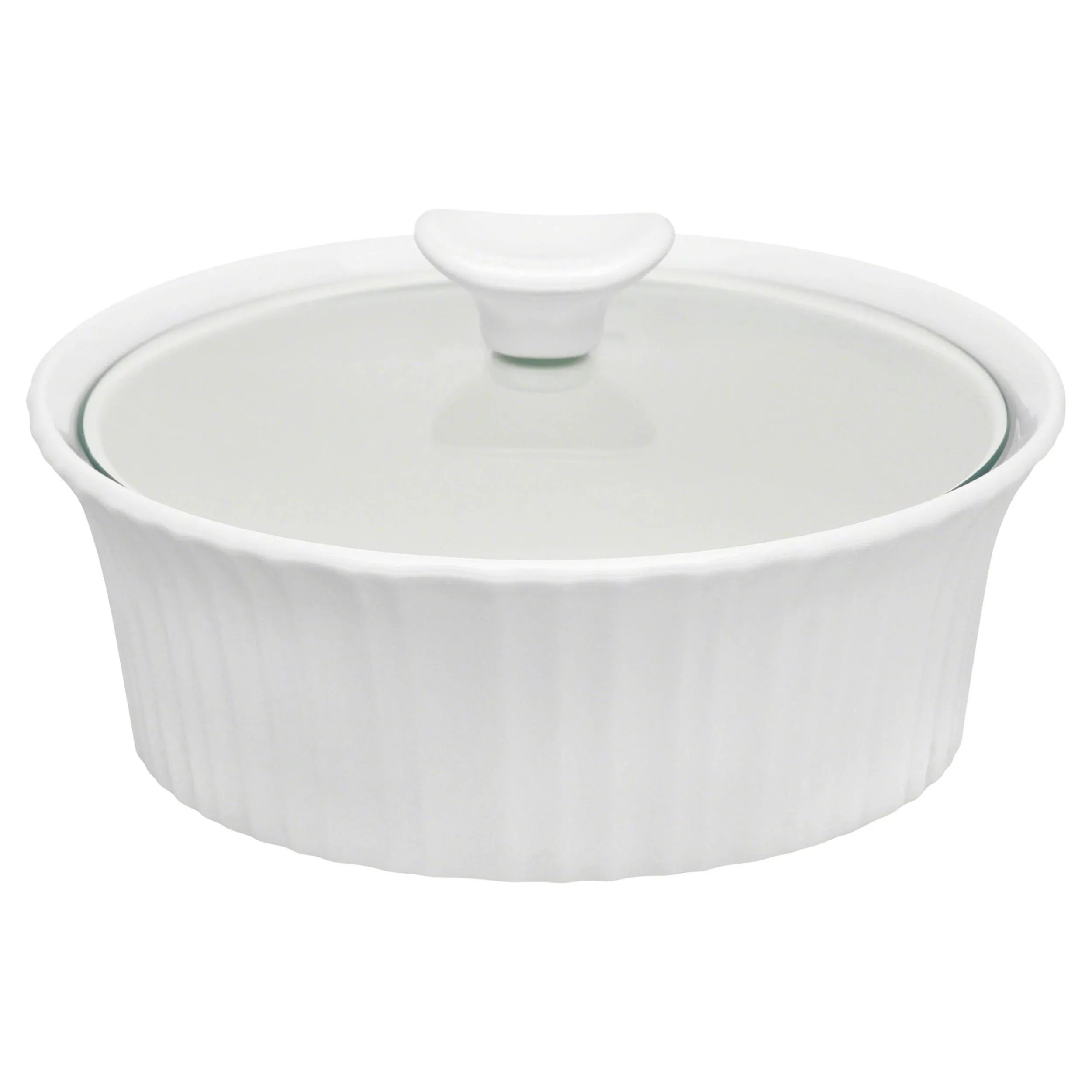 Corningware 2.5 Qt Round Casserole with Glass Cover