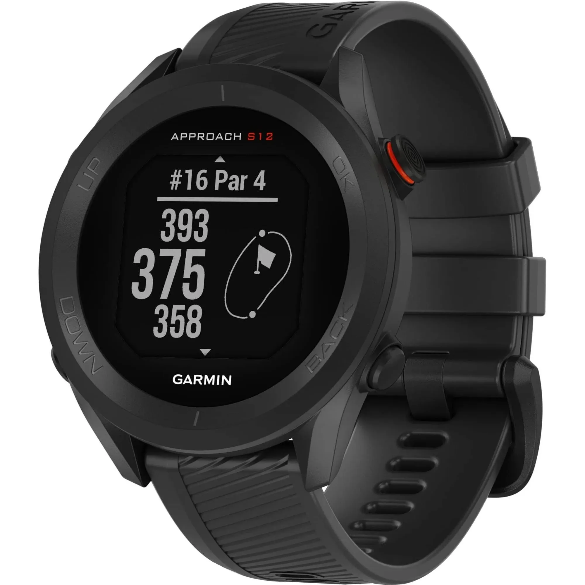 Garmin Approach S12 GPS Watch - Black