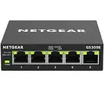 Netgear 5-Port Gigabit Ethernet Plus Switch (GS305E)