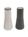 Shop Joseph Joseph Milltop Salt & Pepper No-spill Mill Set In Grey