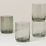 TUSCANY CLASSICS STACKABLE SHORT GLASSES, SET OF 4