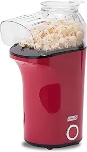 Dash DAPP150GBRD04 Dash Popcorn Machine, Red