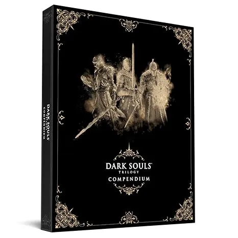 DARK SOULS TRILOGY COMPENDIUM 25TH ANNIVERSARY EDITION. [Book]