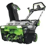 EGO POWER+ 56-volt 21-in Single-stage Push with Auger Assistance Cordless Electric Snow Blower 7.5 Ah (Battery Included)