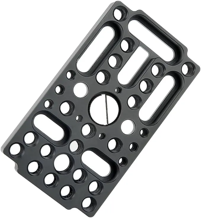 NICEYRIG Switching Plate Camera Cheese Easy Plate Applicable Railblocks, Dovetails, Short Rods