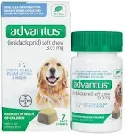 Advantus Flea Soft Chews for Large Dogs 23-110 Pounds, 7 Count