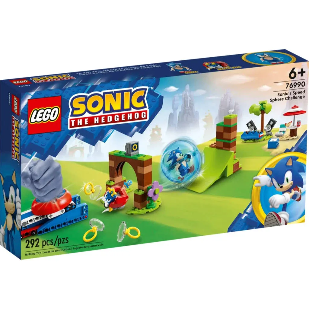 76990 LEGO Sonic the Hedgehog Sonic's Speed Sphere Challenge