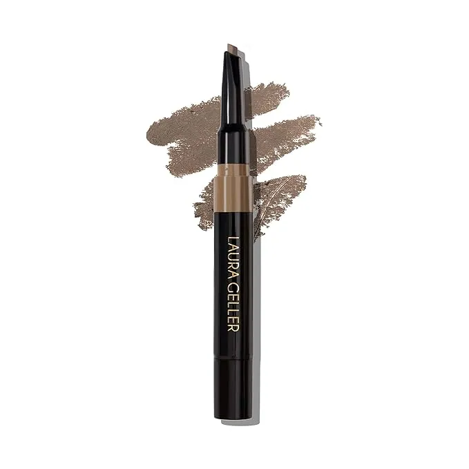 LAURA GELLER NEW YORK Sculpt-n-Stay Waterproof Brow Pencil & Gel- Taupe