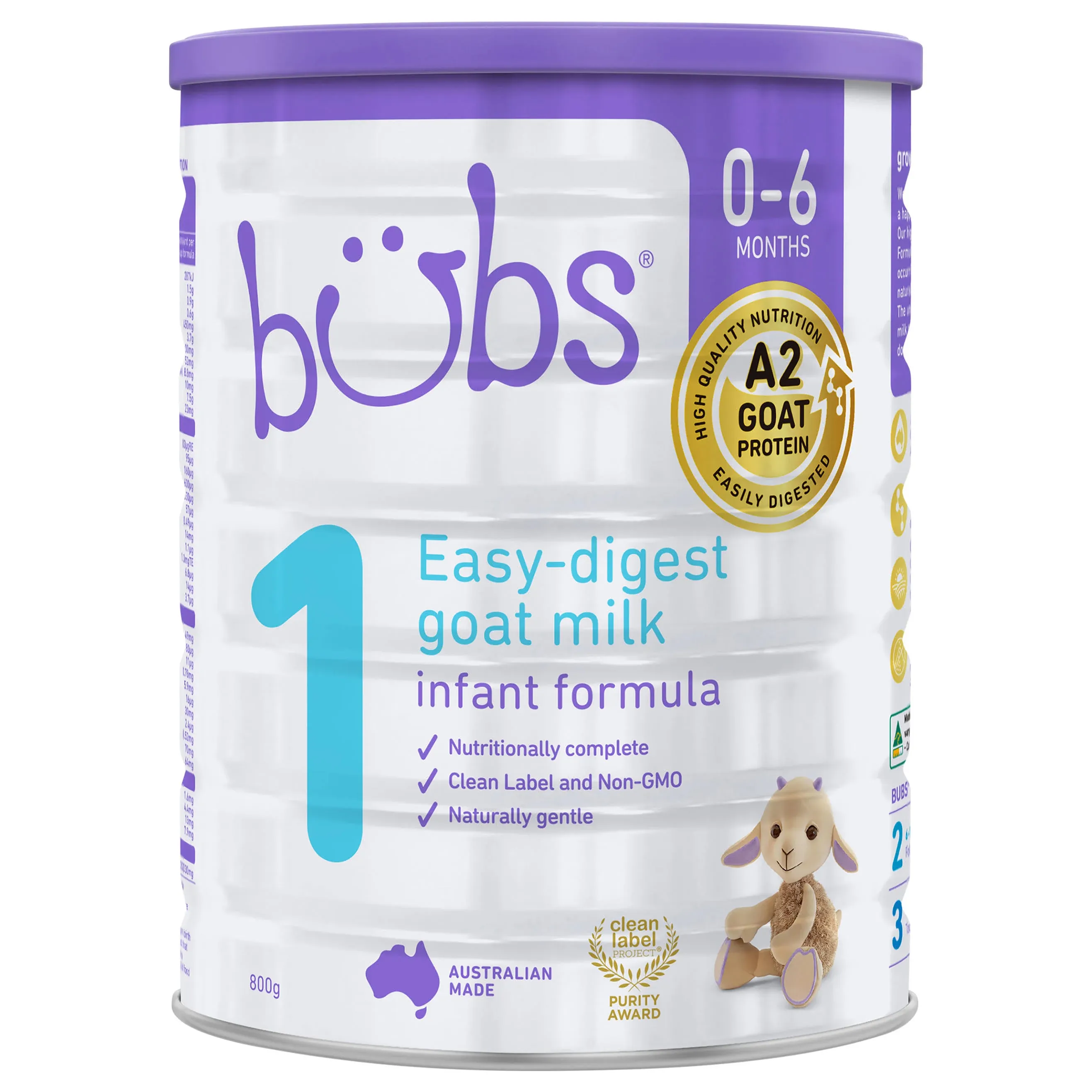 Bubs Goat Milk Infant Formula Stage 1