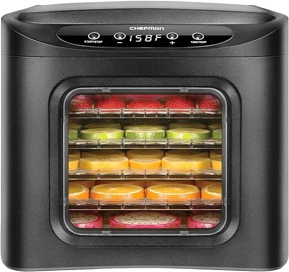 Chefman Food Dehydrator Machine, Touch Screen Electric Multi-Tier