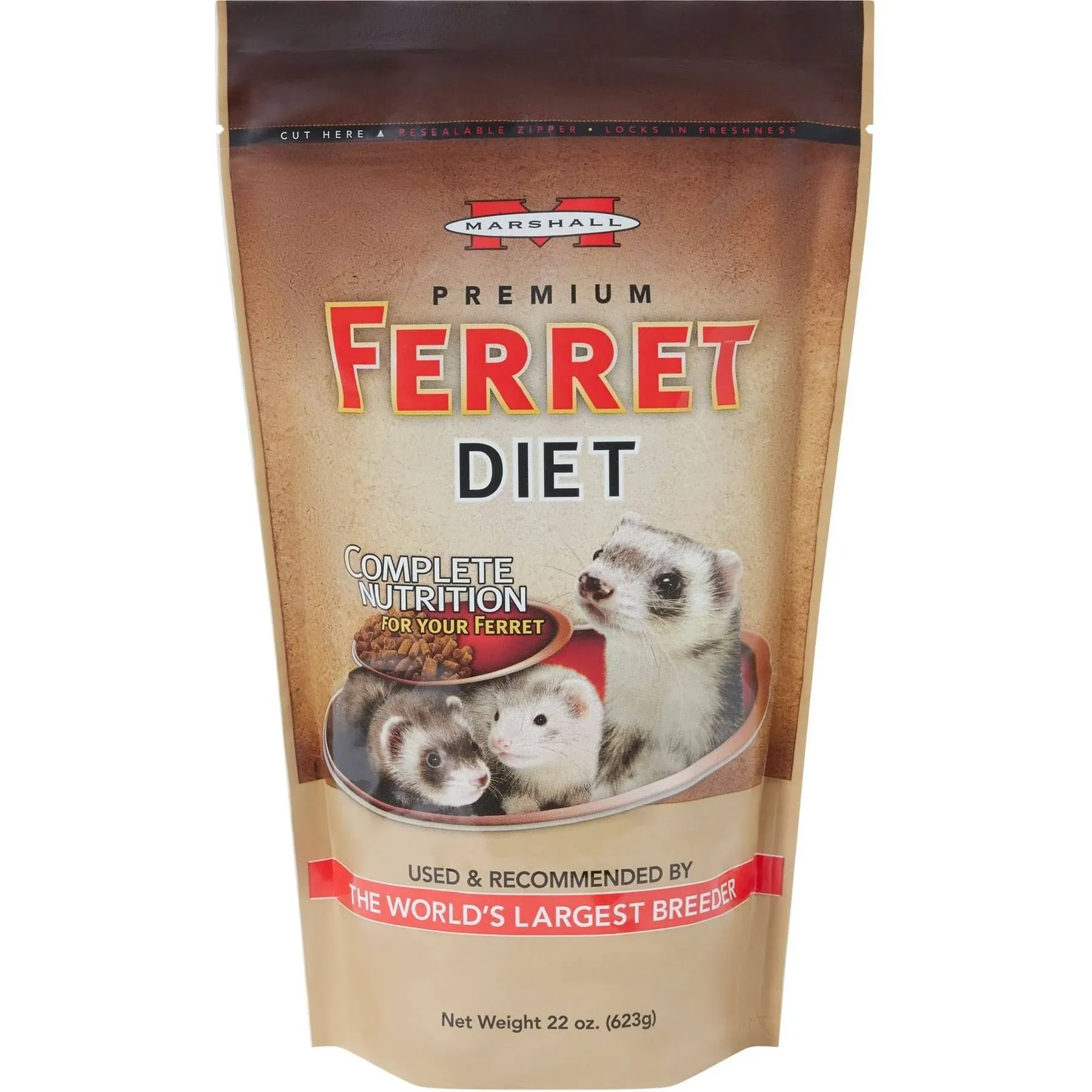 Marshall Premium Ferret Diet - 22 oz packet