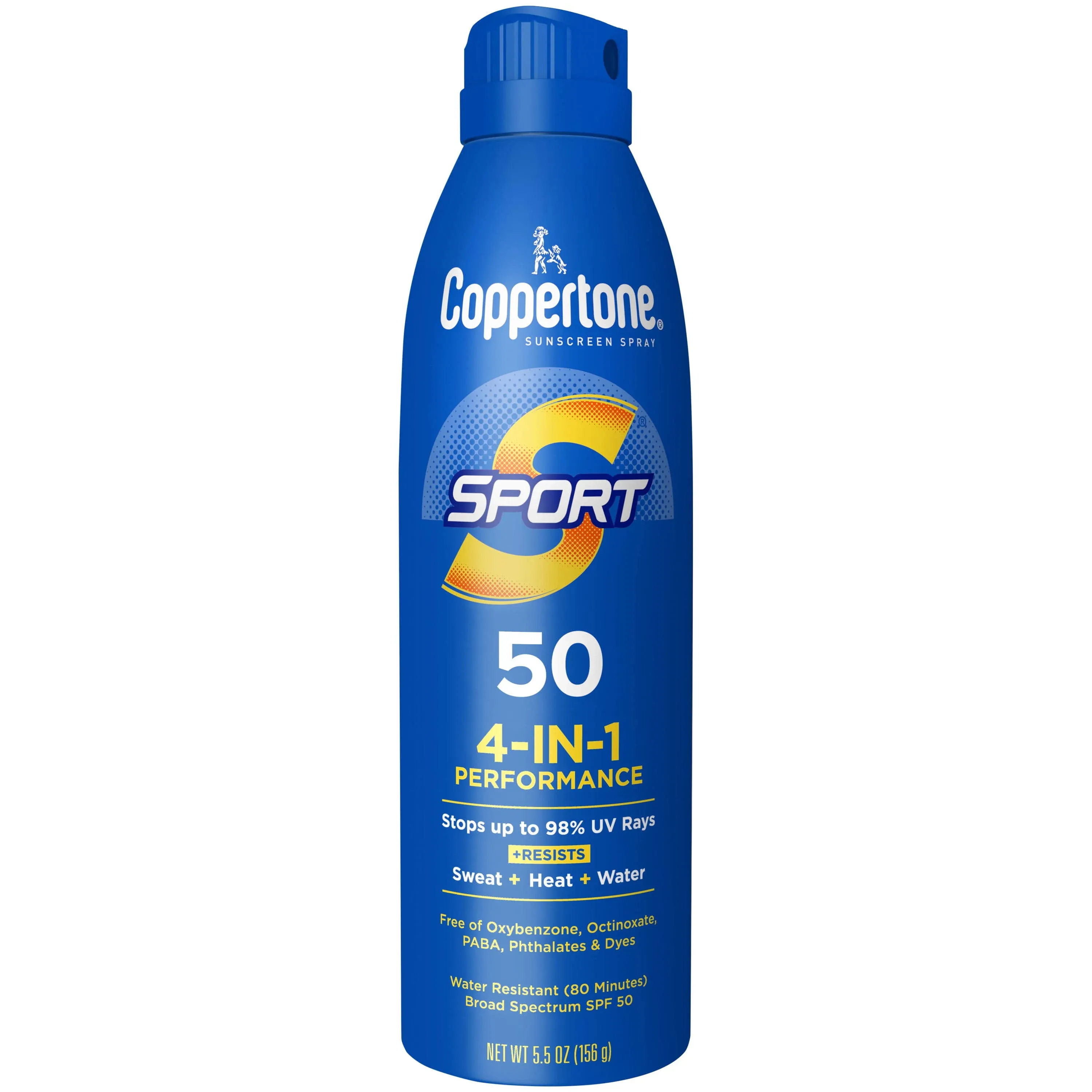 Coppertone SPF 50 Sport Sunscreen Spray