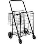 Amazon Basics Foldable Shopping Utility Cart