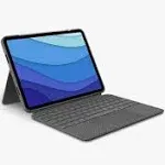 Logitech Combo Touch for Apple iPad Pro 11 Inch 1st 2nd and 3rd Generation Oxford Grey