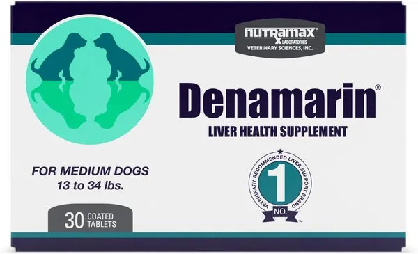 Denamarin for Small Dogs and Cats- 30 Tablets