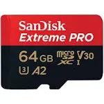 SanDisk Extreme Pro 512GB microSDXC UHS-I Memory Card