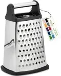 Professional Box Grater Stainless Steel with 4 Sides