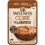 Wellness Core Tiny Tasters Chicken & Turkey Pate Wet Cat Food - 1.75 oz, Case of 12