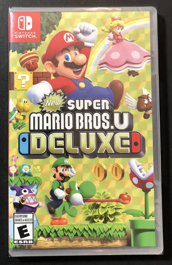 New Super Mario Bros U [ Deluxe ] (Nintendo Switch) NEW