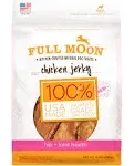 Full Moon All Natural Human Grade Dog Treats, Chicken Jerky, 24 oz.