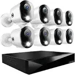 Night Owl CL-FT4D2-88L 12 Channel (8 Wired 4 Wi-Fi) 2K DVR Security System Cameras with 2TB Hard Drive